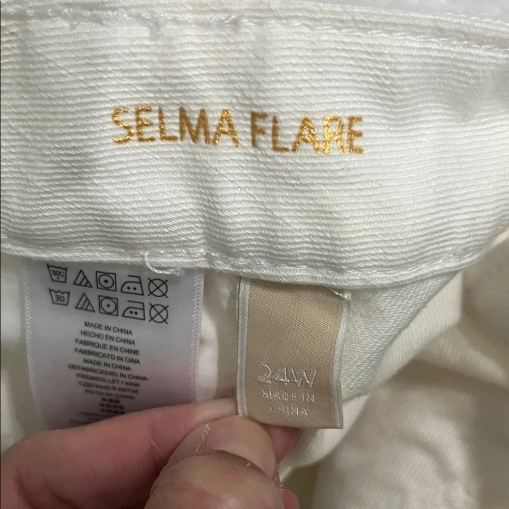 Michael Kors Cream Wide Leg Pants - Picture 3 of 4